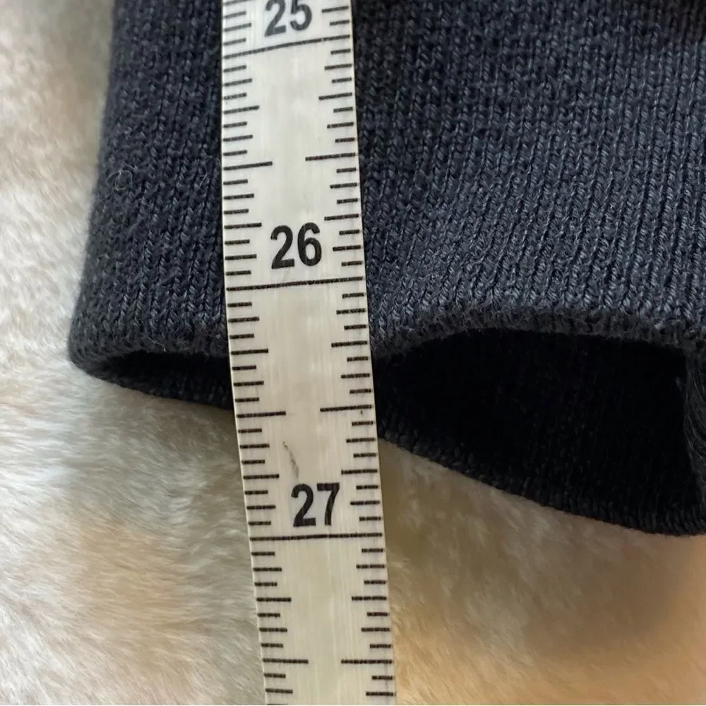 St Croix Knits Black and Tan Microfiber Polyester Jacket Size Large